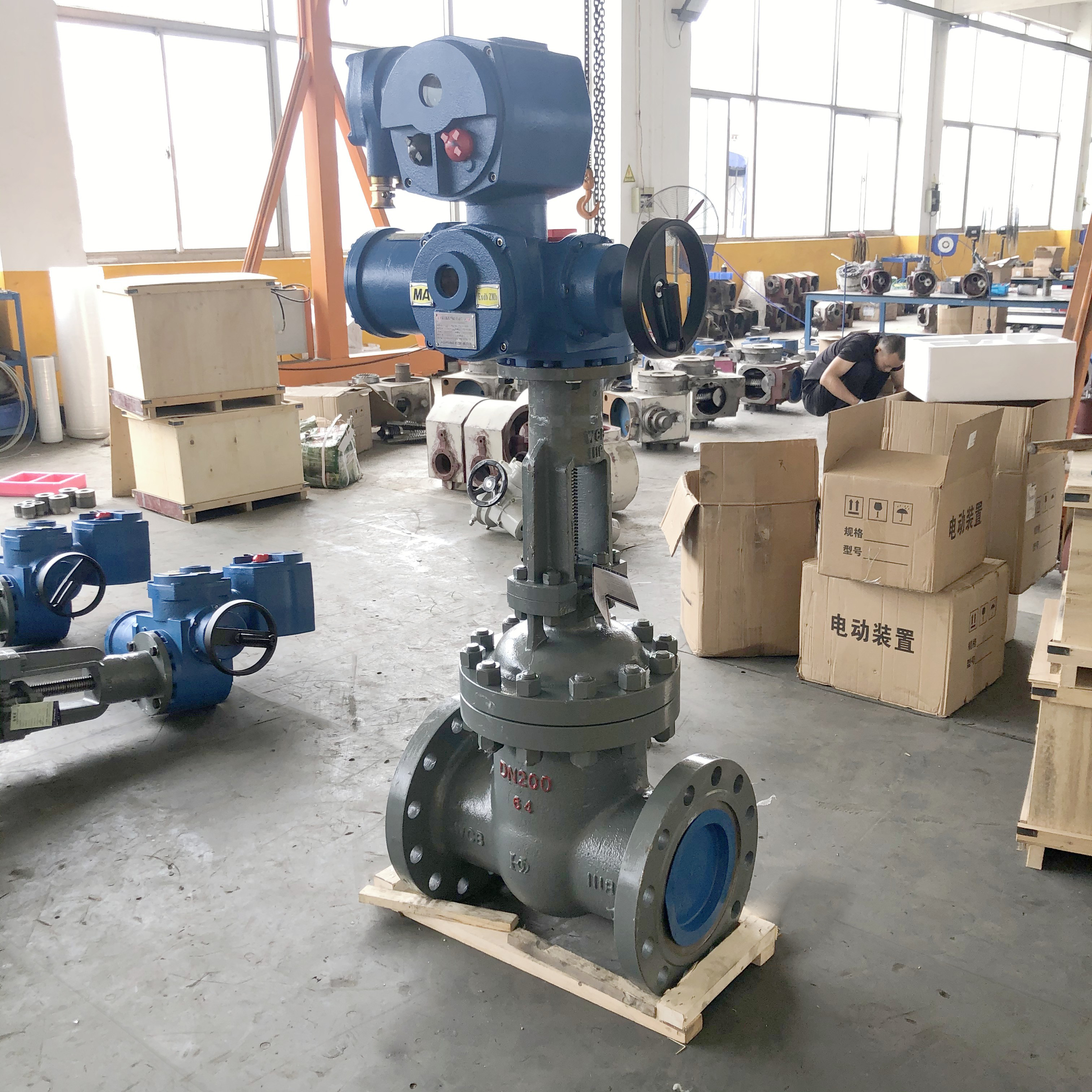 礦用電動閘閥